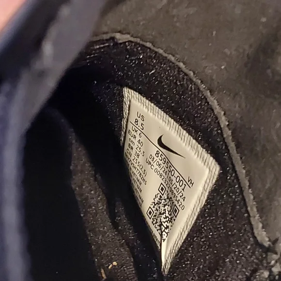 Nike Air Max Thea Mid Boot Black 859550-001 Womens Size 8.5 - Picture 11 of 11